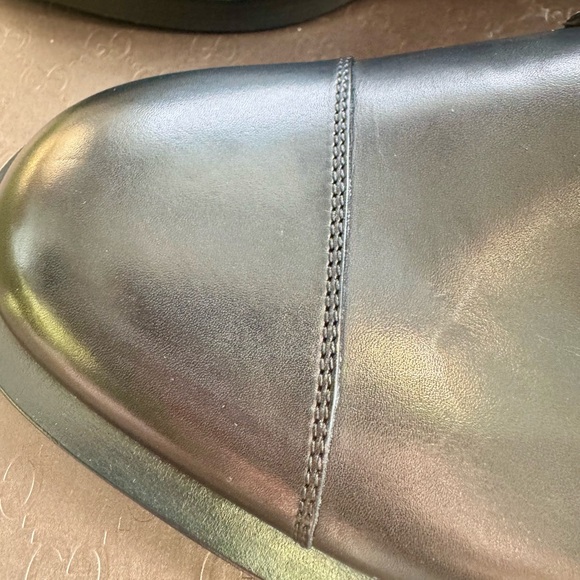 NWT Gucci Military Boot lace- up w/ Double Buckle & a cap toe - Black - Picture 7 of 15